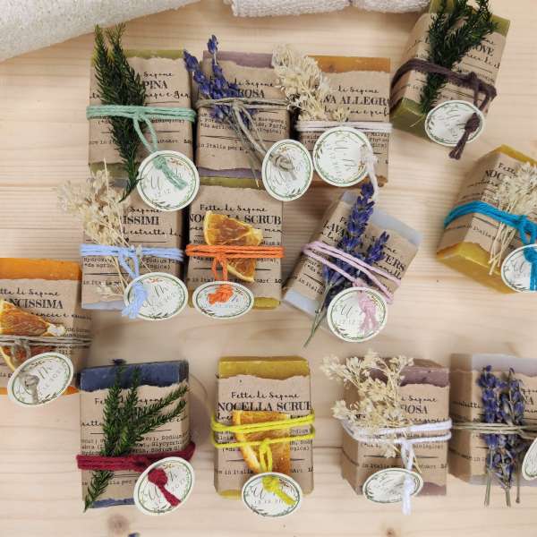 segnaposto sapone artigianale profumato ecofattoart